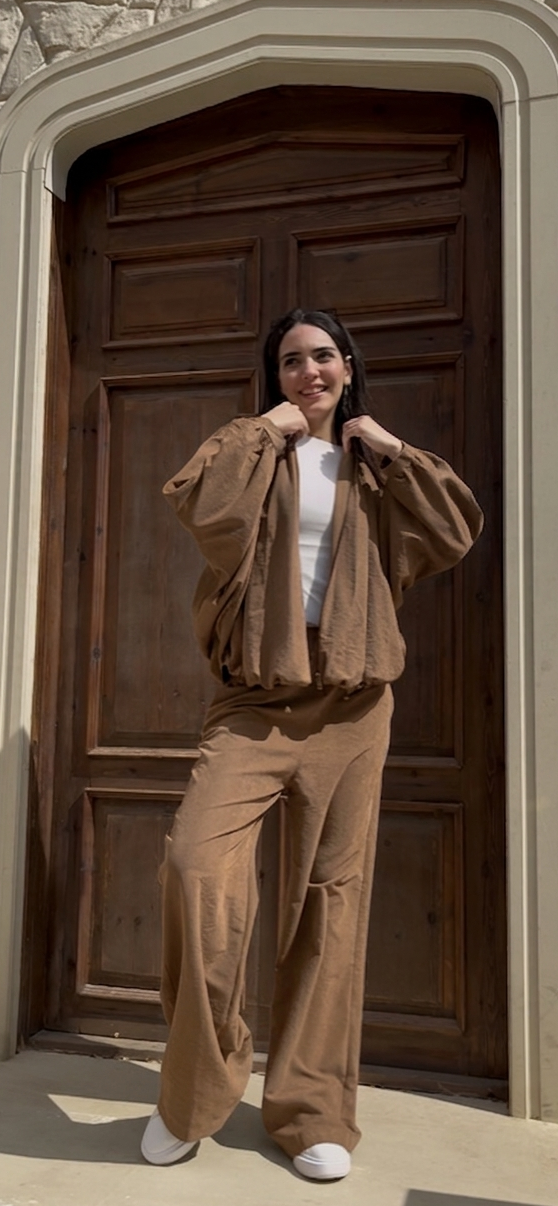 Light Brown Casual Chic Set ā Effortless Everyday Elegance