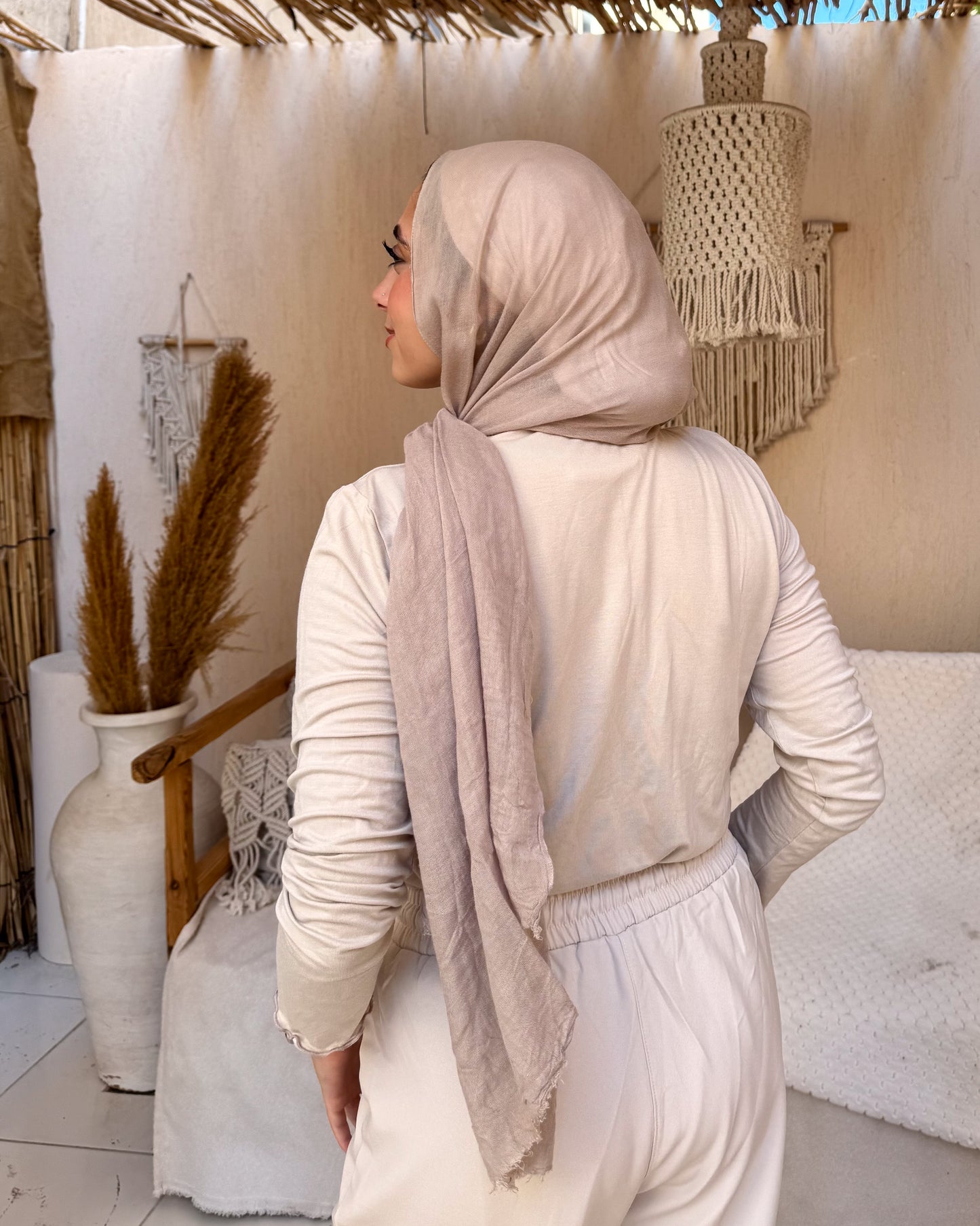 Basic Hijab Top - Beige