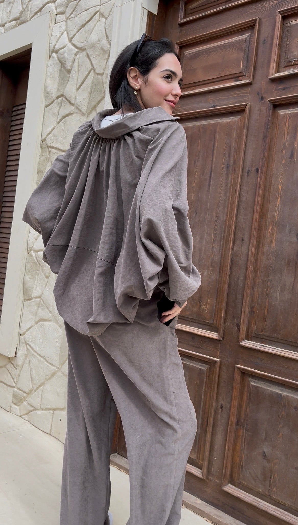 Brown Casual Chic Set ā Effortless Everyday Elegance