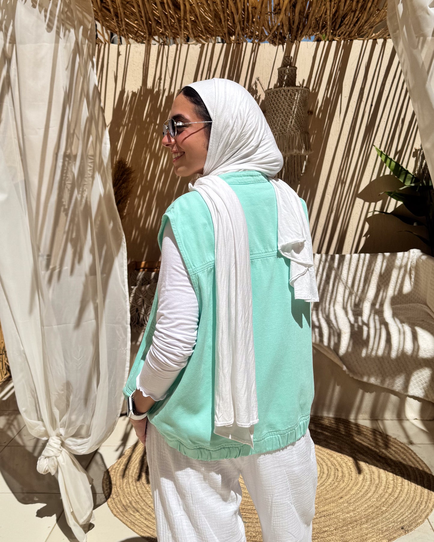 Mint Summer Vest