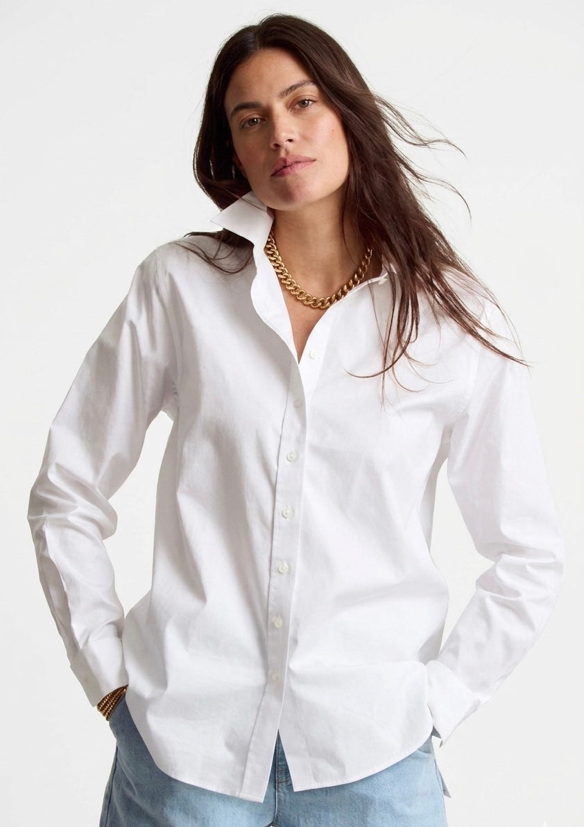 Off White Basic Cotton shirt - regular fit