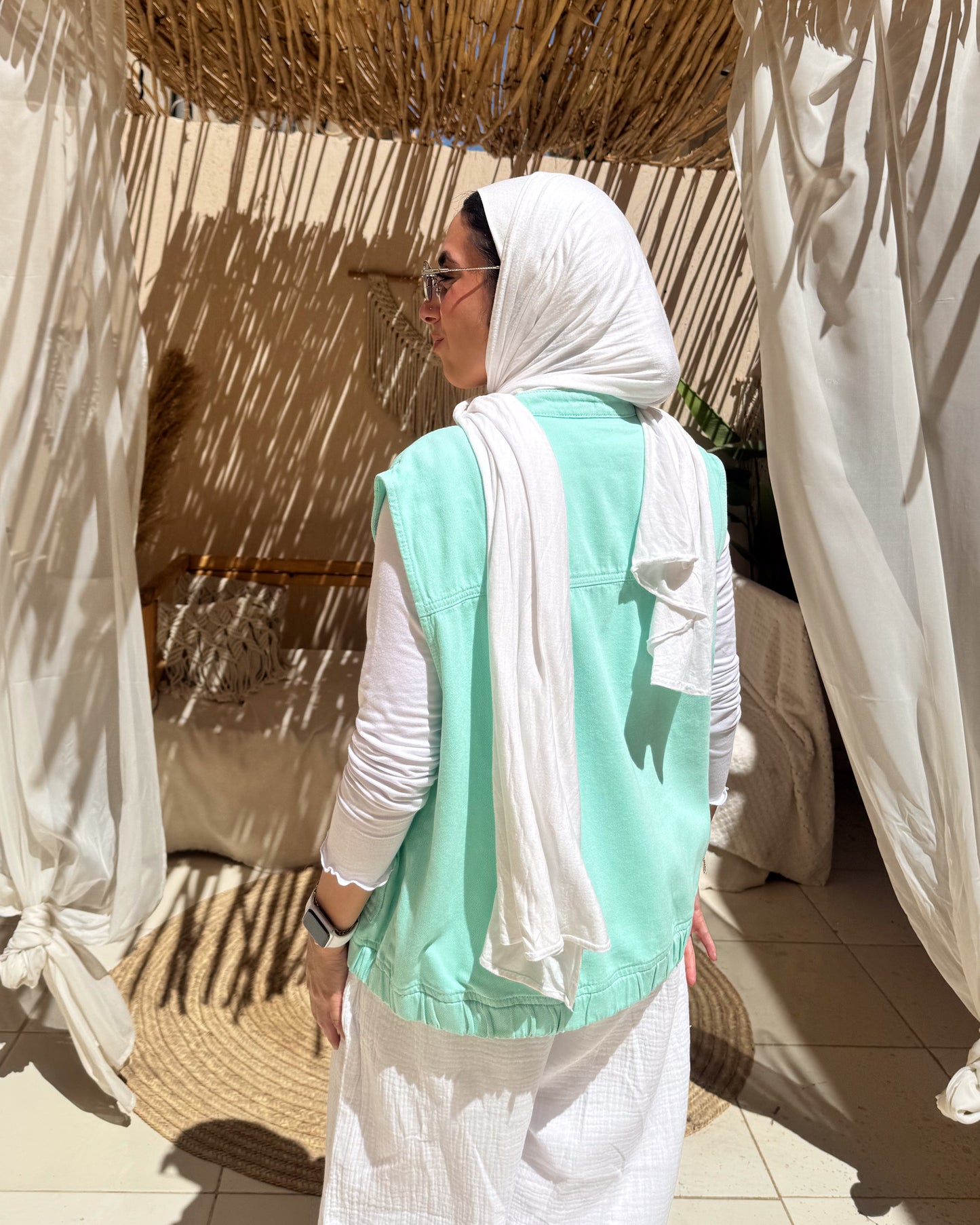 Mint Summer Vest