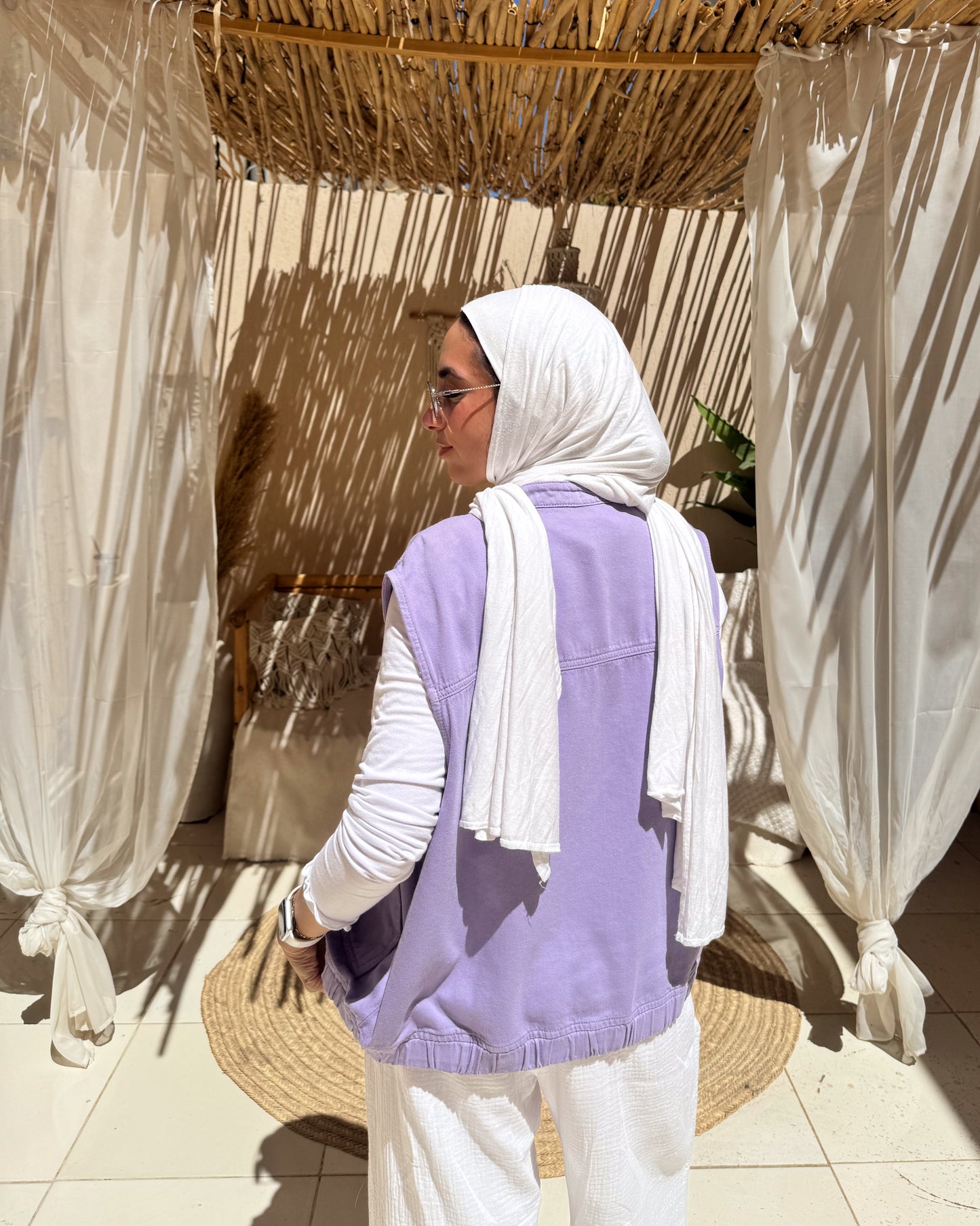 Lilac Summer Vest